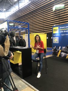 Interview de Eléonore Blondeau par France 3 Telévision