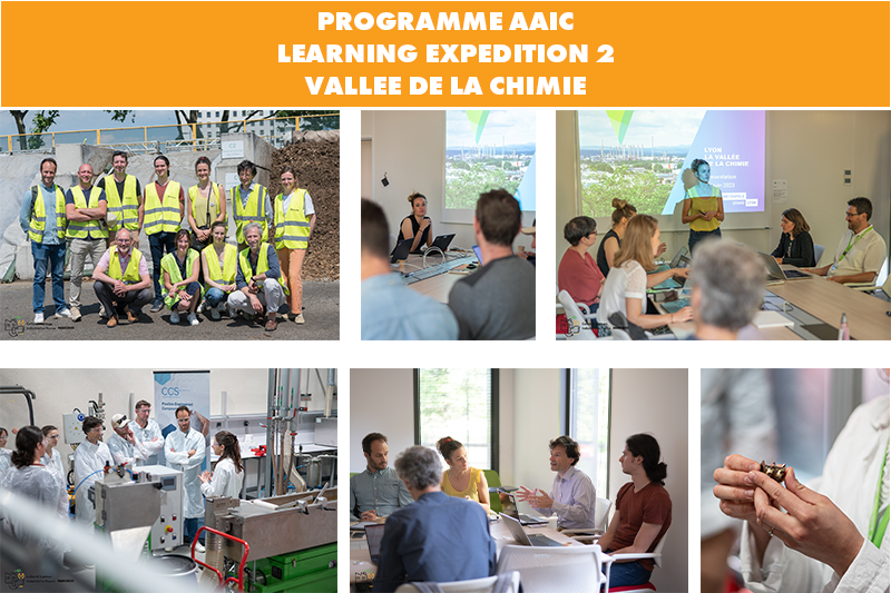 Learning expedition 2 du programme AAIC à la Vallée de la Chimie