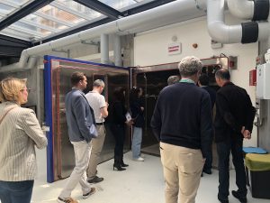 Visite du CRITM 2A avec la délégation de startups industrielles du CSI France