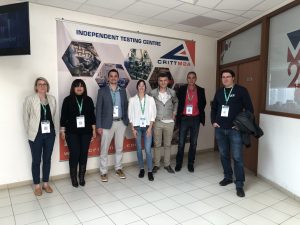 Visite du CRITM 2A avec la délégation de startups industrielles du CSI France