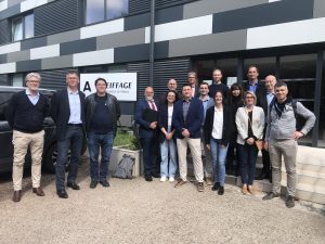 Visite de Eiffage Systemes à Béthune Bruay - délégation cSI France