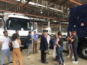 Visite du site renault Trucks