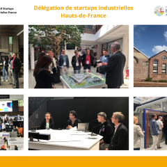 Délégation de startups industrielles Hauts de France