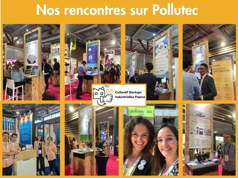 Le CSI France à la rencontre de startups industrielles sur Pollutec 2023