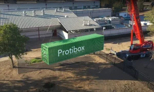 La Protibox proposée par startups industrielles Kosmos Technologiescc : https://protibox.com/